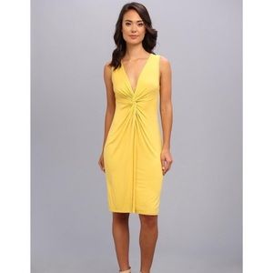 BCBG Max Azria Karen yellow dress